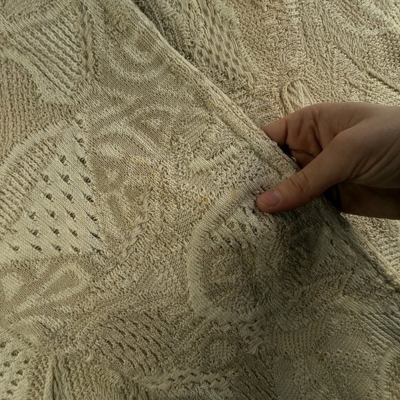 COOGI Naturals XL Earth Tone Beige Australia Made Sweater Knit Pullover ***** - Picture 9 of 16